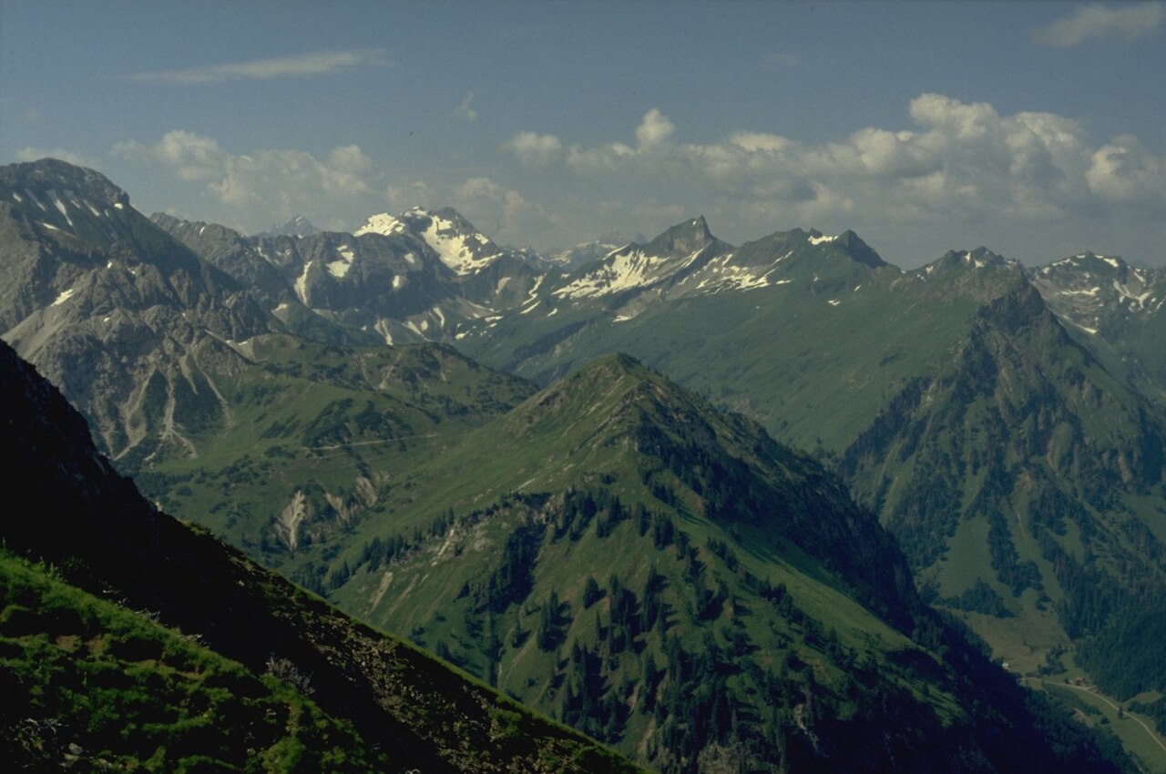 Roßkopf und Giebel vom Älpelekopf
