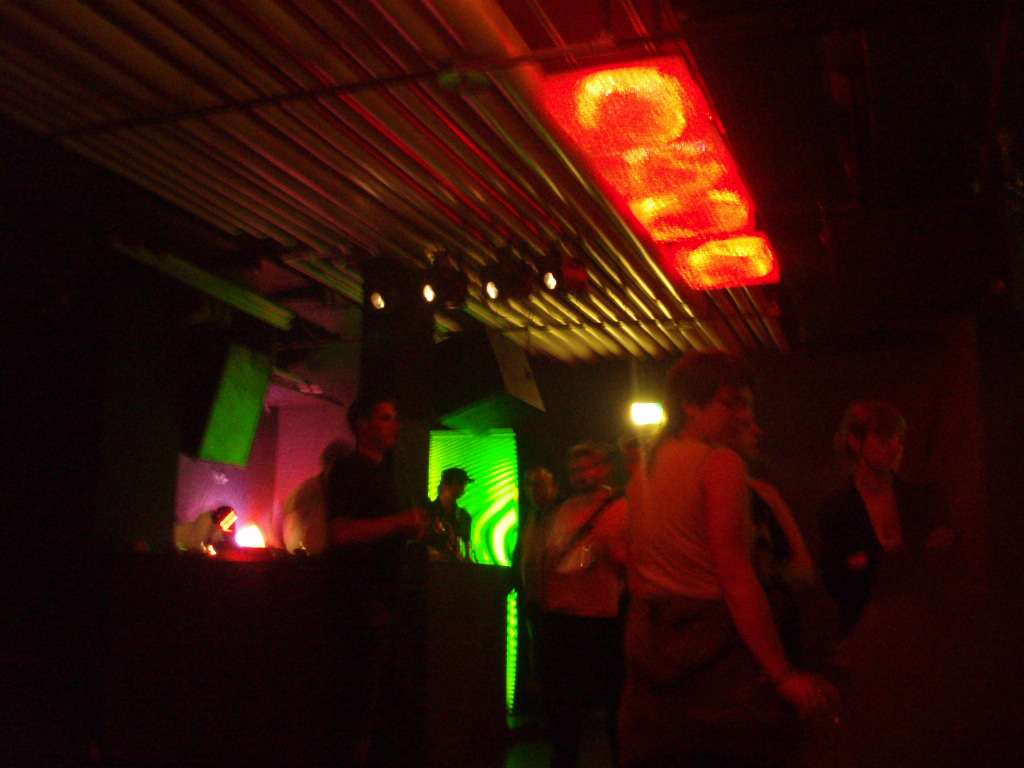 The techno club Rote Sonne in Munich on 1st October 2005