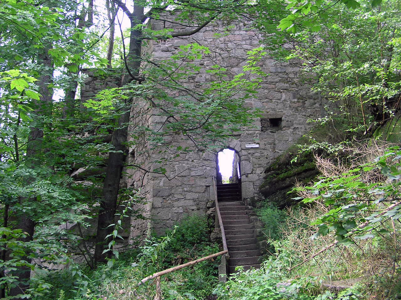 Description: Großer Waldstein, Rotes Schloss Source: selbst fotografiert Date: 19
