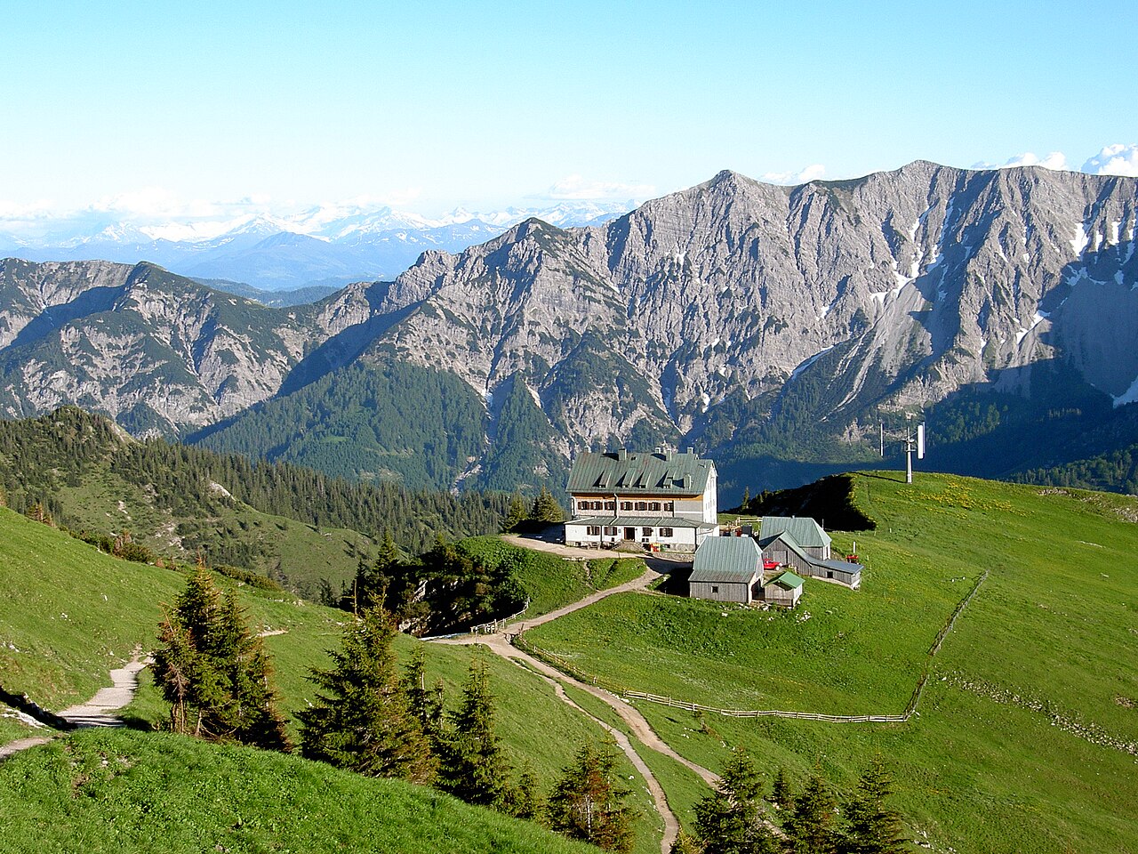 Foto von Rotwandhaus