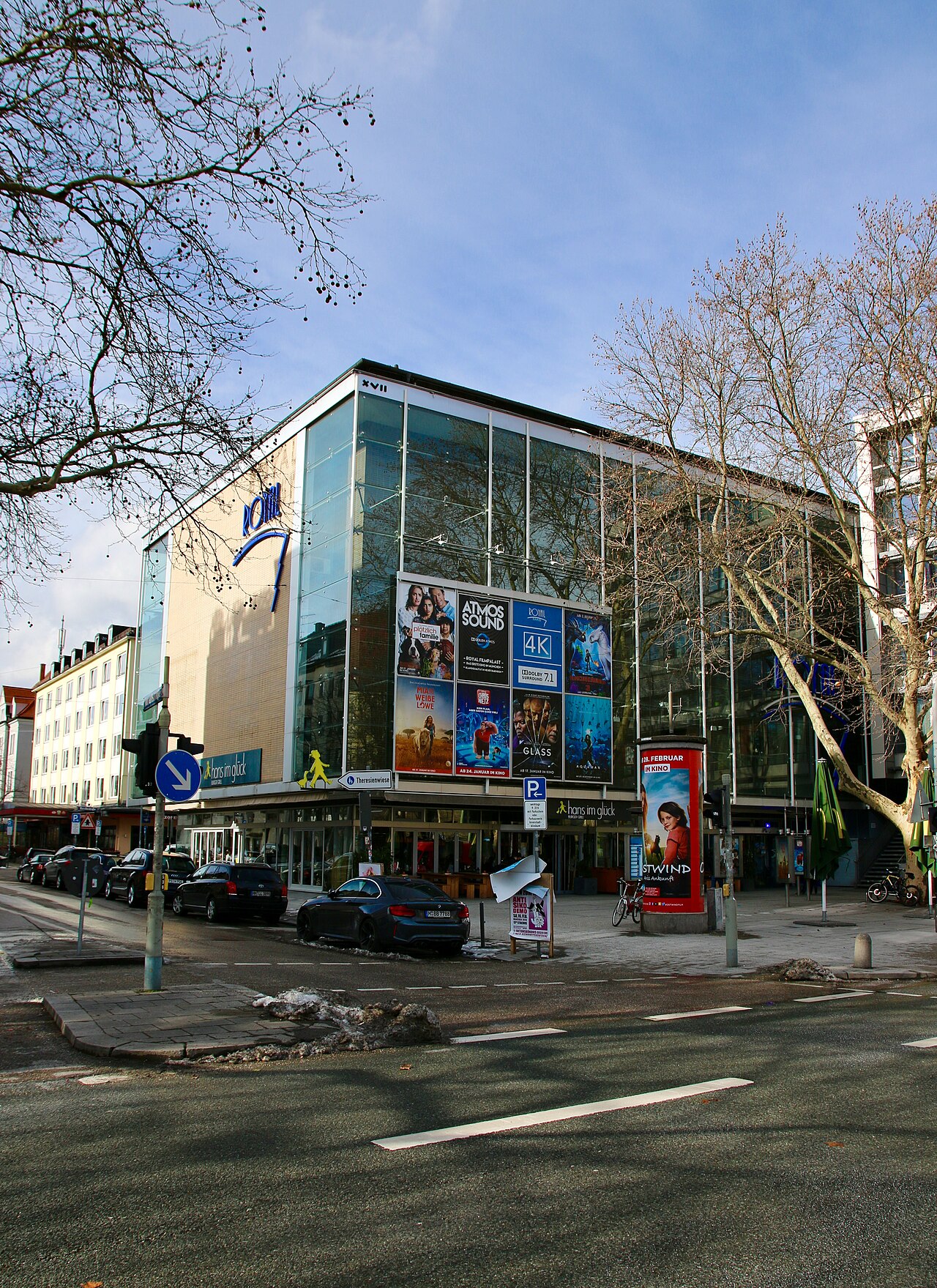 Der Royal Filmpalast am Goetheplatz in München