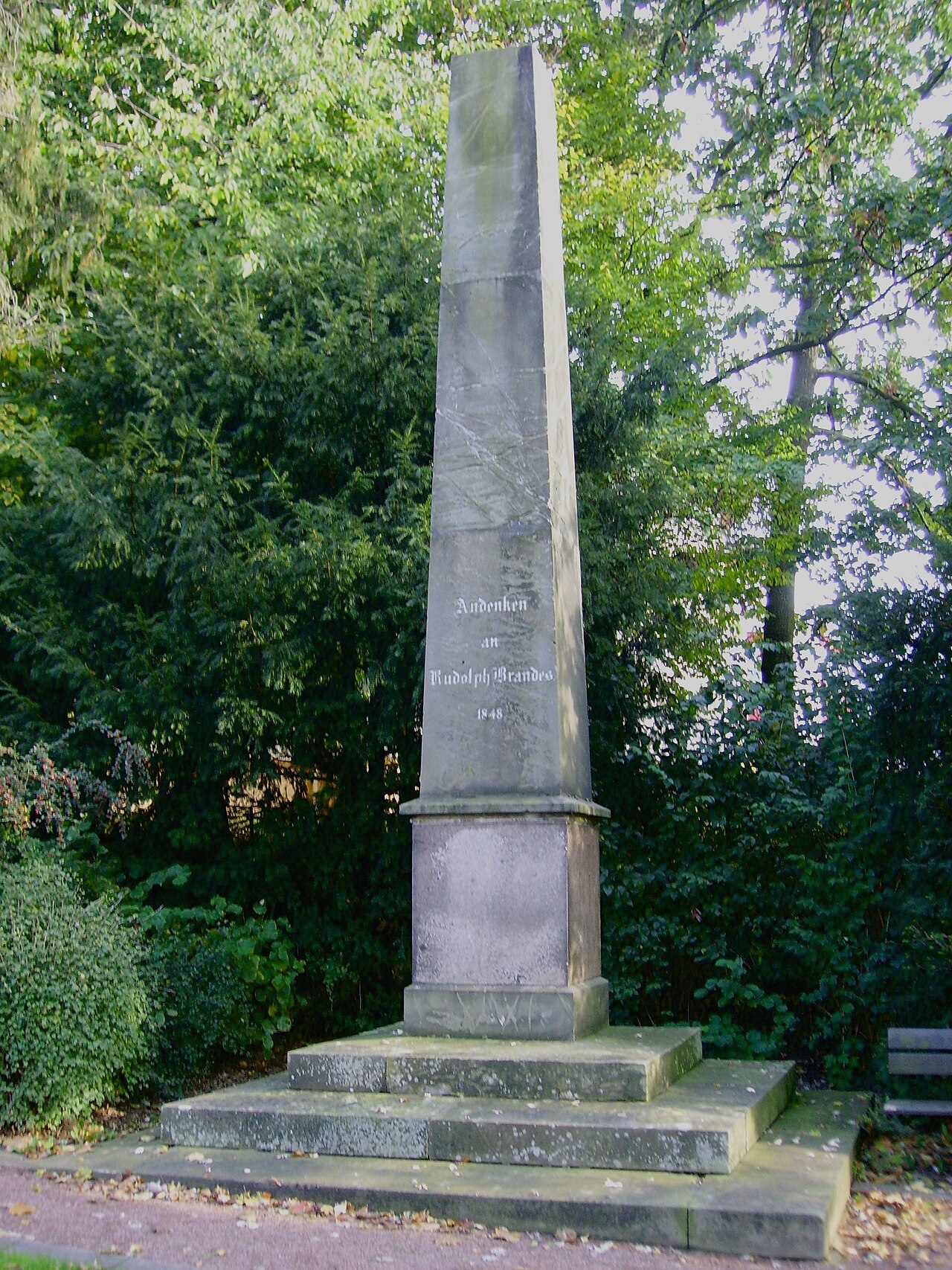 Obelisk vom 18