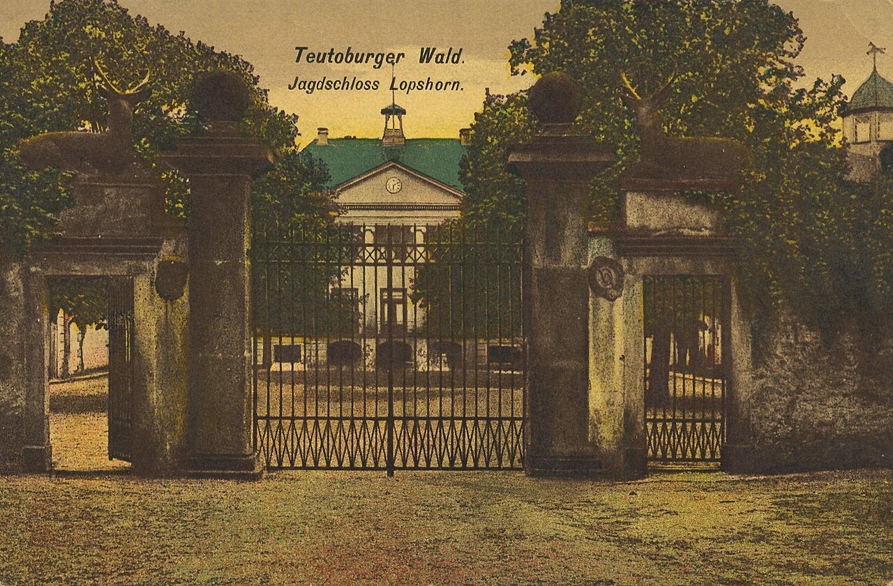 Jagdschloss Lopshorn at 1900