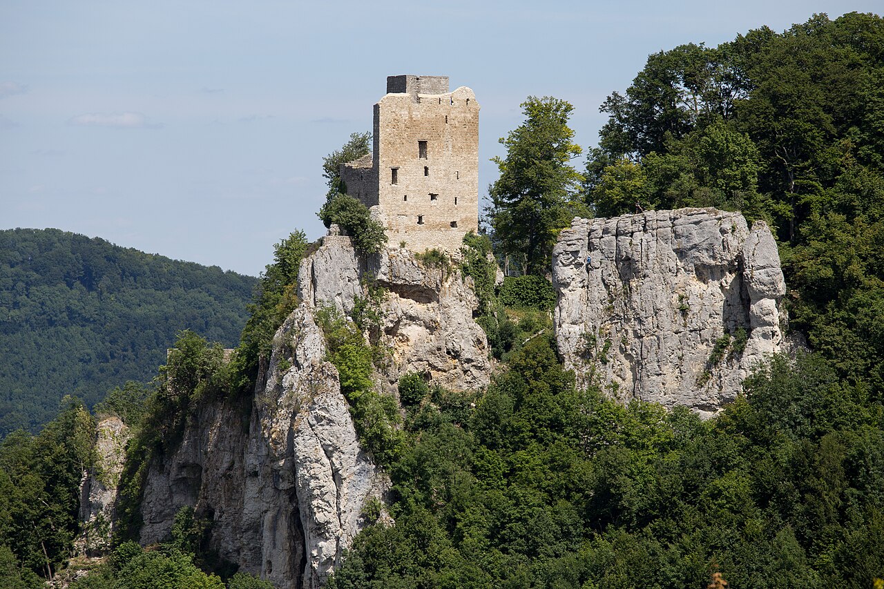 Burgruine Reußenstein auf der Schwäbischen Alb