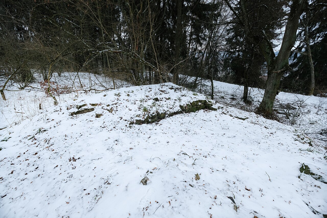 Castle ruin Warenburg, Villingen, Villingen-Schwenningen, district Schwarzwald-Baar-Kreis, Baden Württemberg, Germany