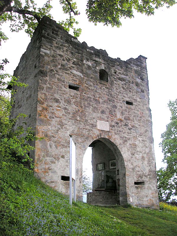 Burg Werdenstein bei Immenstadt im Allgäu (Landkreis Oberallgäu, Bayerisch-Schwaben)