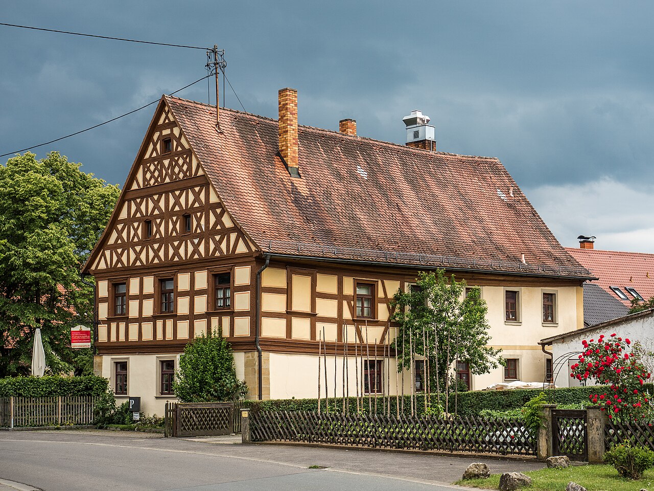Timber framed house in Schammelsdor