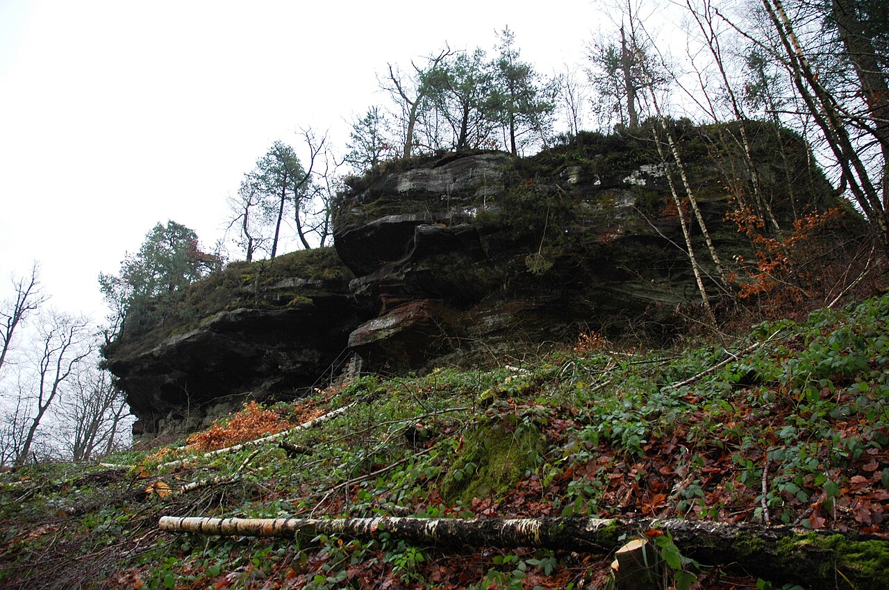 rock of castle Ruppertstein