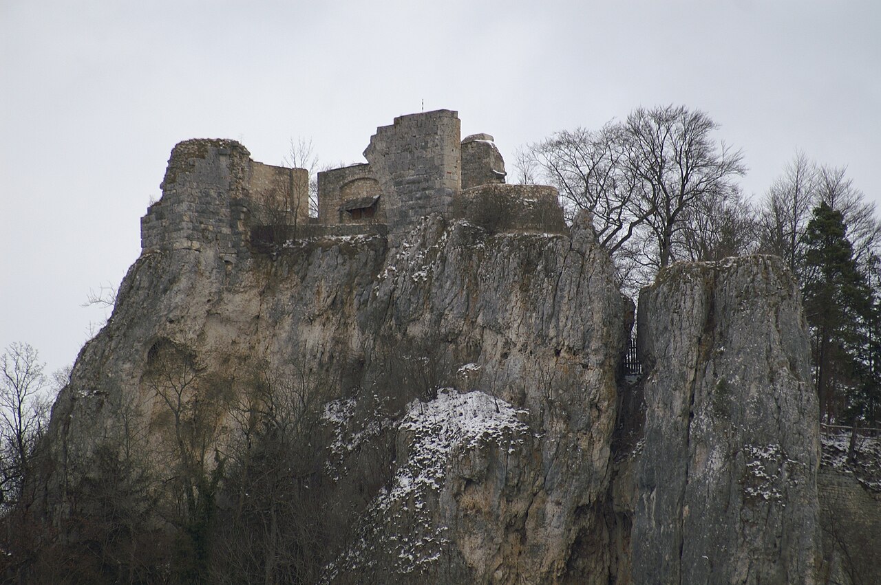 Ruine Rusenschloß bei Blaubeuren