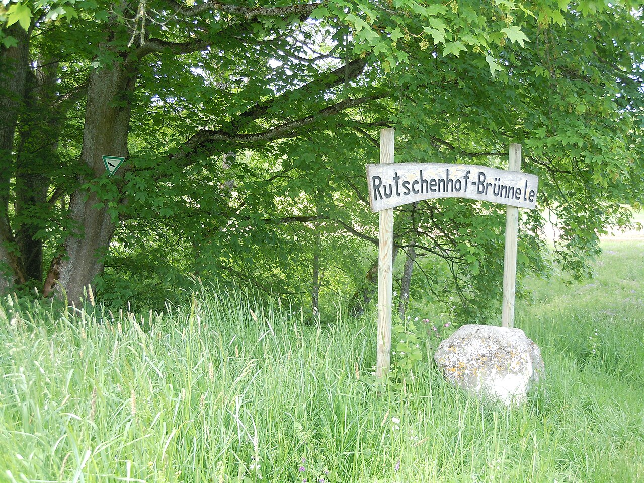 Rutschenquelle (Alternativnamen: Rutschenbrünnele, Rutschenhof-Brünnele)