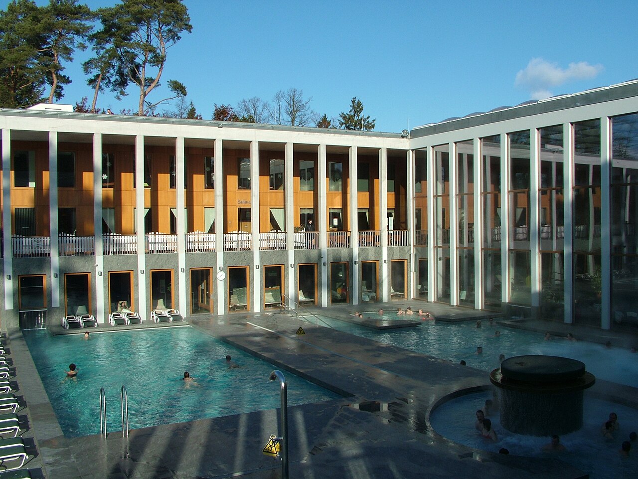 Bad Saarow, Germany, the bath