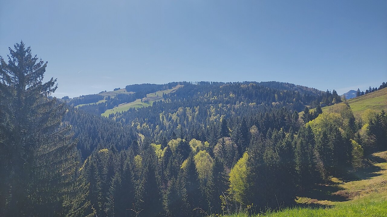 Salmaser Höhe, view from northwest