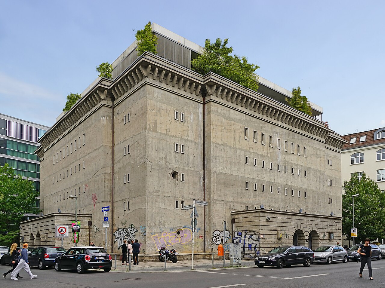 Ce bunker a été construit en 1942 par le régime nazi pour la protection des civils