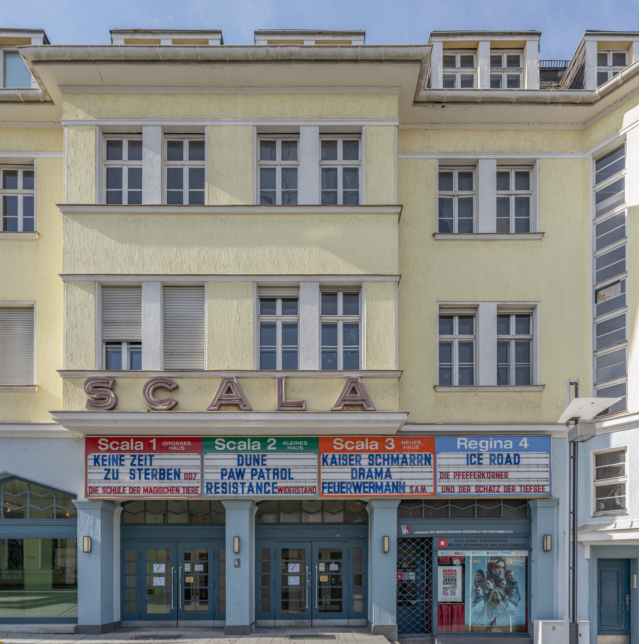 SCALA film theater in Hof (Saale), Wörthstraße 4-6