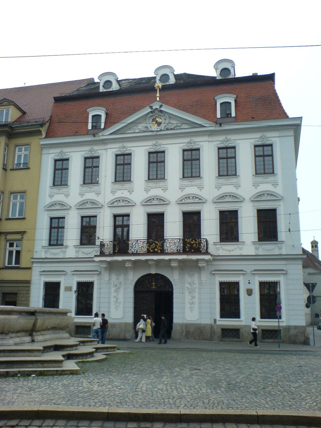 Schaezlerpalais in der Maximilianstraße in Augsburg
