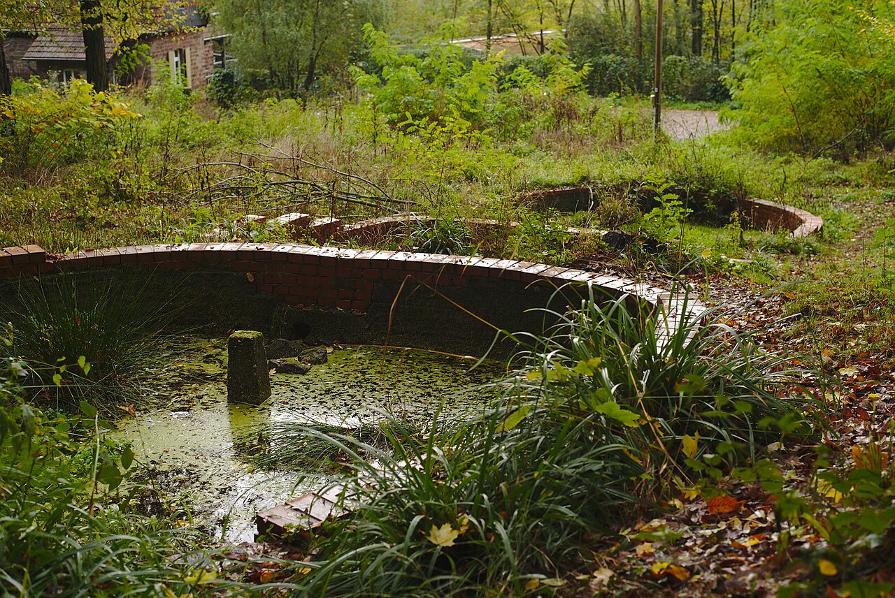 Blick auf die Wasserkaskaden