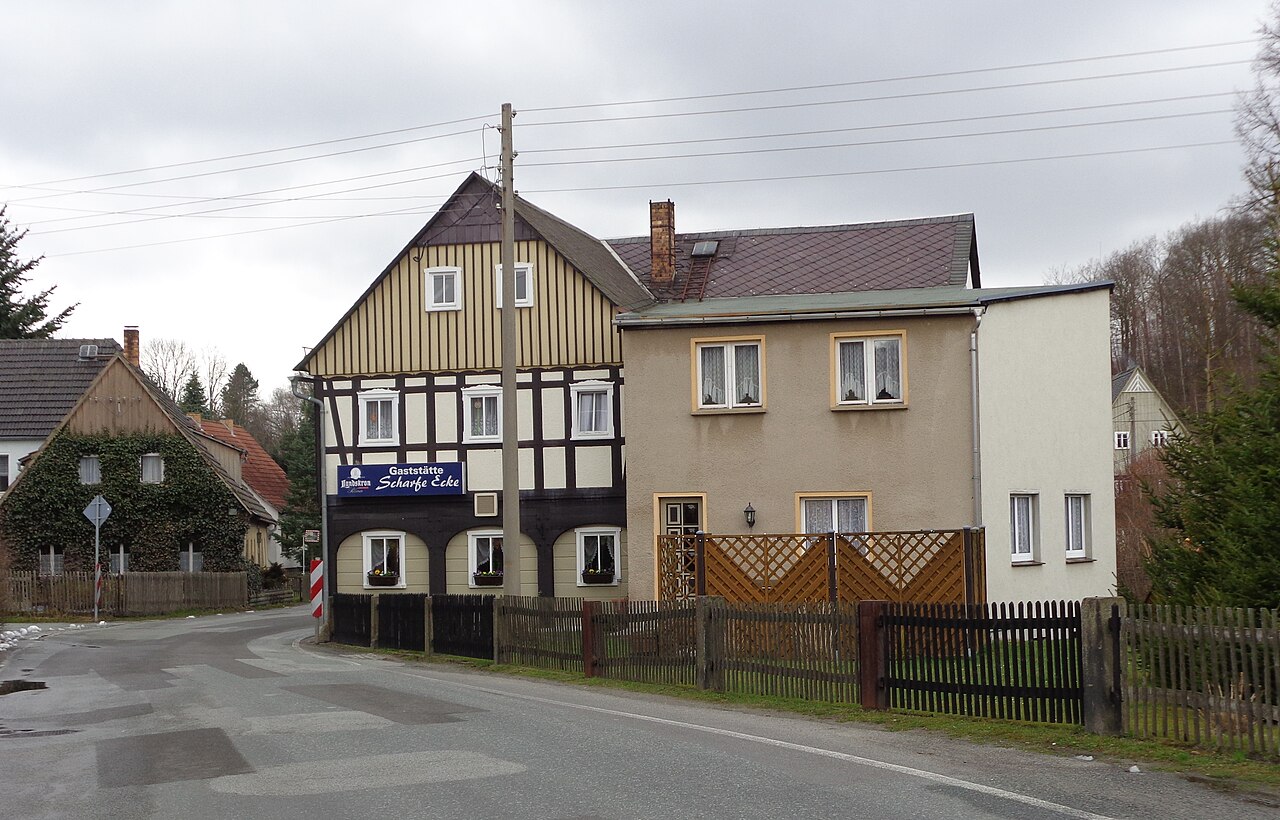 Restaurant Scharfe Ecke in Cunewalde, Hauptstr