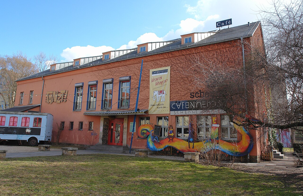 Früher Jugendheim „Martin Andersen Nexö“, heute Kulturzentrum Scheune