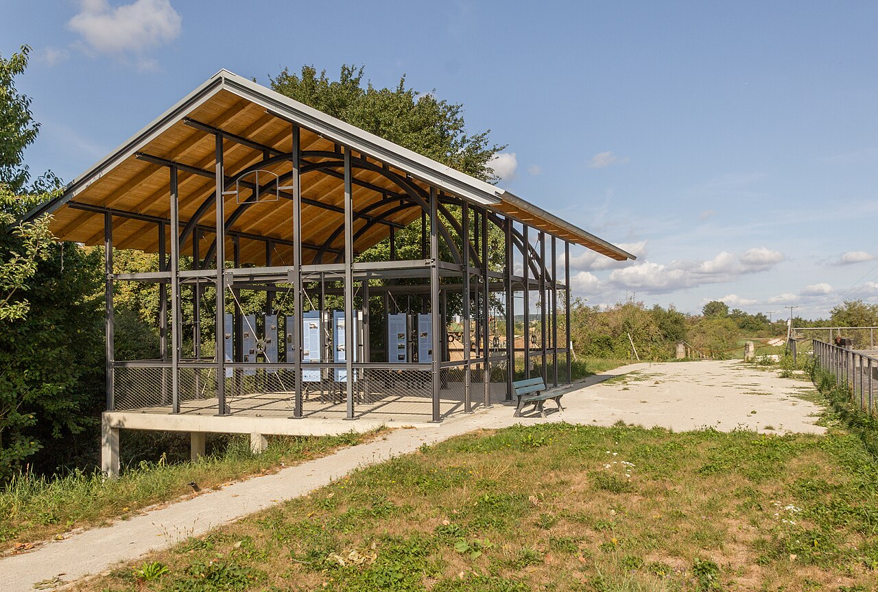 Ludwig-Donau-Main-Kanal, Schleuse 94, Nachbau Schleusenwärterhaus
