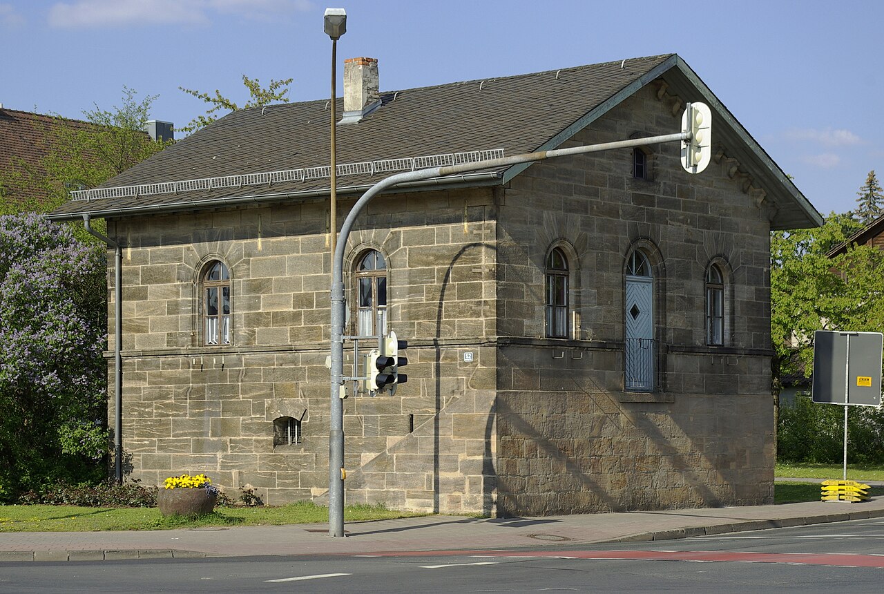 Schleusenwärterhaus der ehemaligen Schleuse 93 des Ludwig-Donau-Main-Kanals in Forchheim