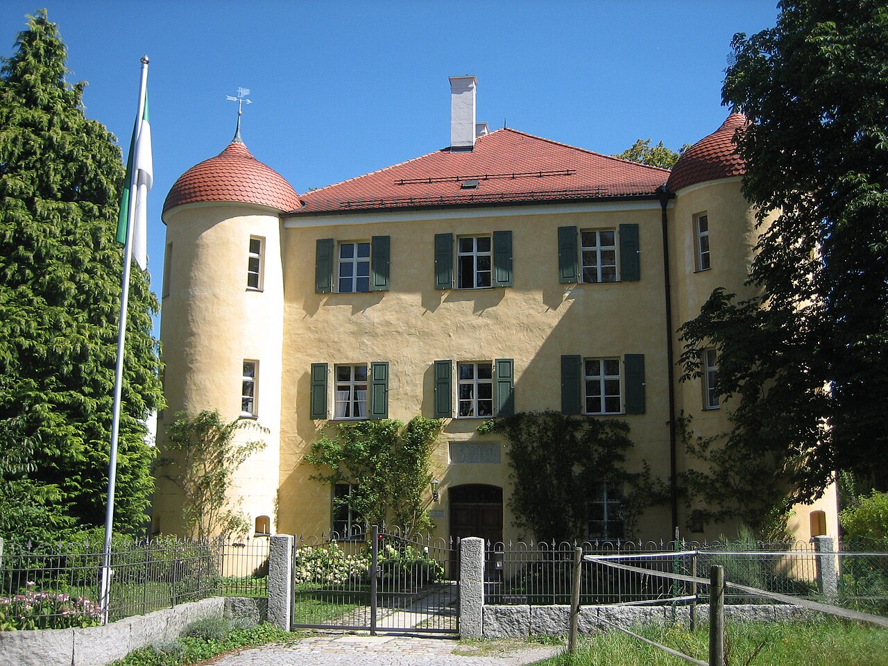 Schlößle in Bad Grönenbach, 1563 erbaut durch die von Pappenheimer