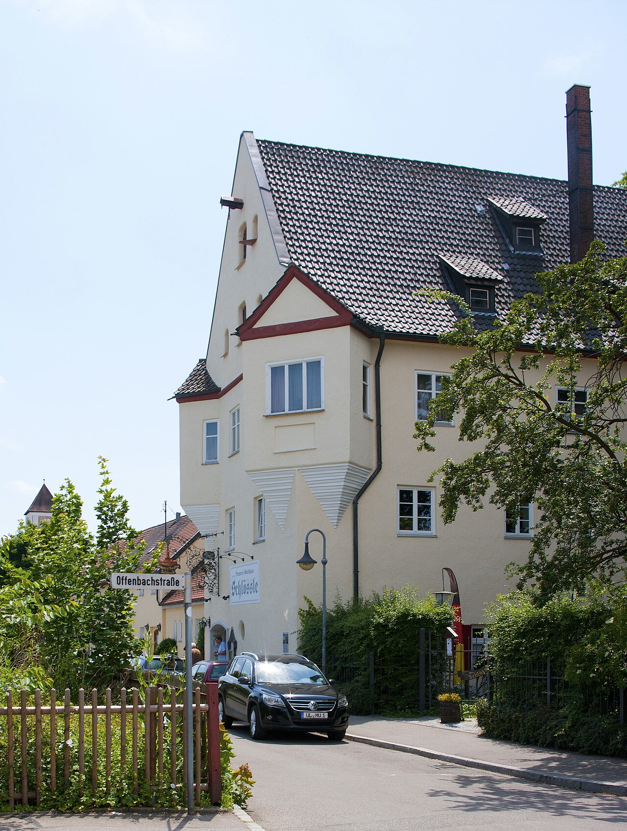 Schlössle, jetzt Gastwirtschaft, im Kern 1552