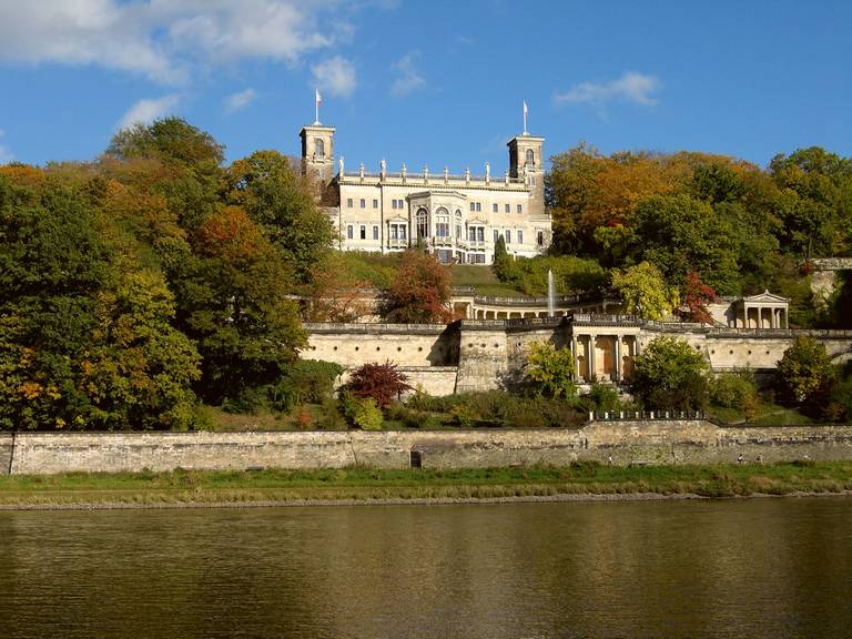 Dresden Loschwitz - Schloss Albrechtsberg