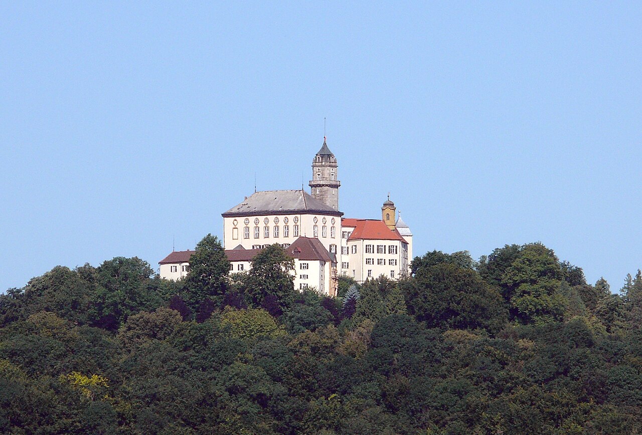 Castle of Baldern near Bopfingen , Germany