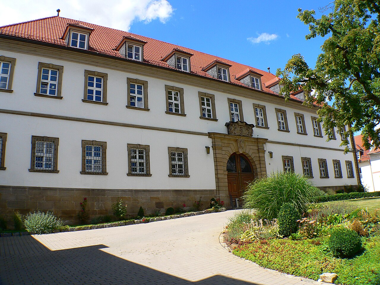 Schloss Birnfeld in Stadtlauringen-Birnfeld, Landkreis Schweinfurt, Bayern