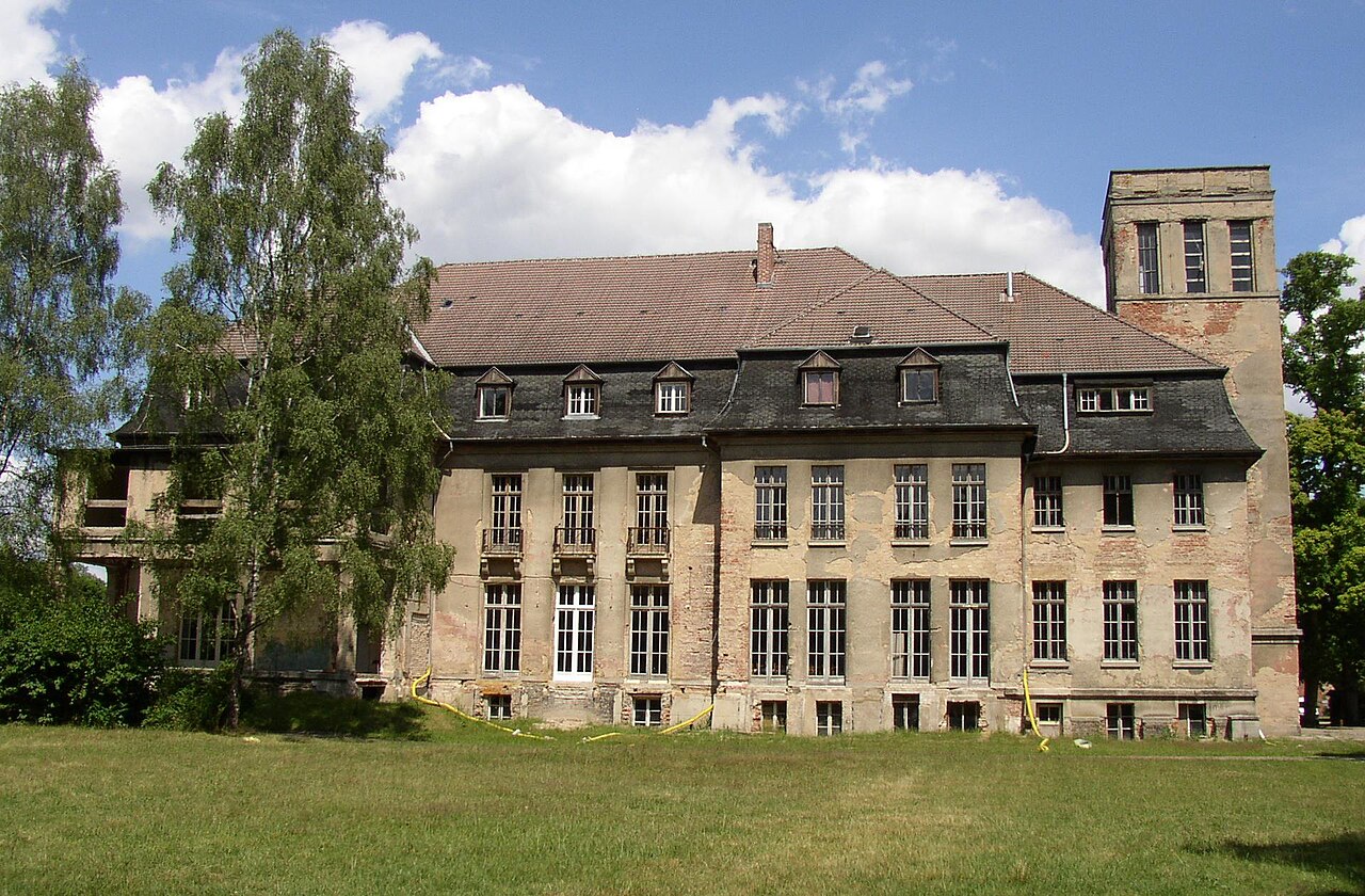 Palace in Bernau -Börnicke in Brandenburg , Germany