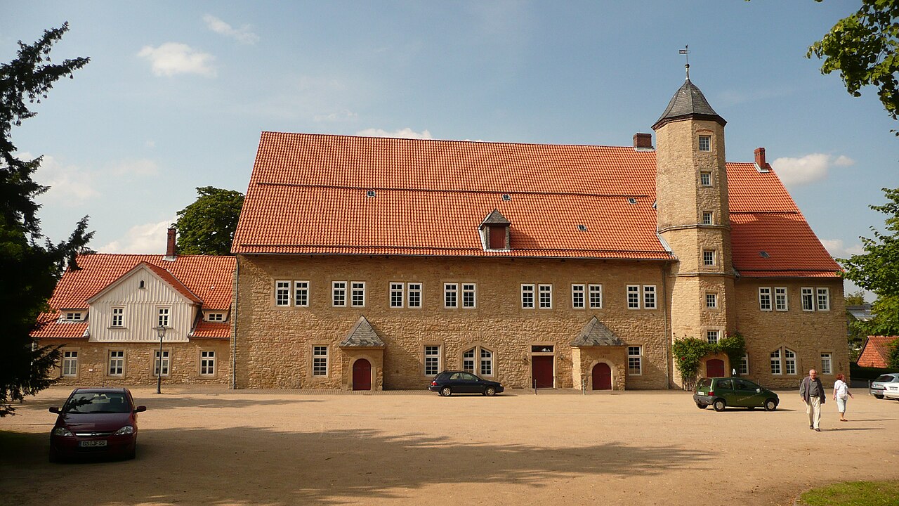 South side of Bündheim Castle in Bad Harzburg