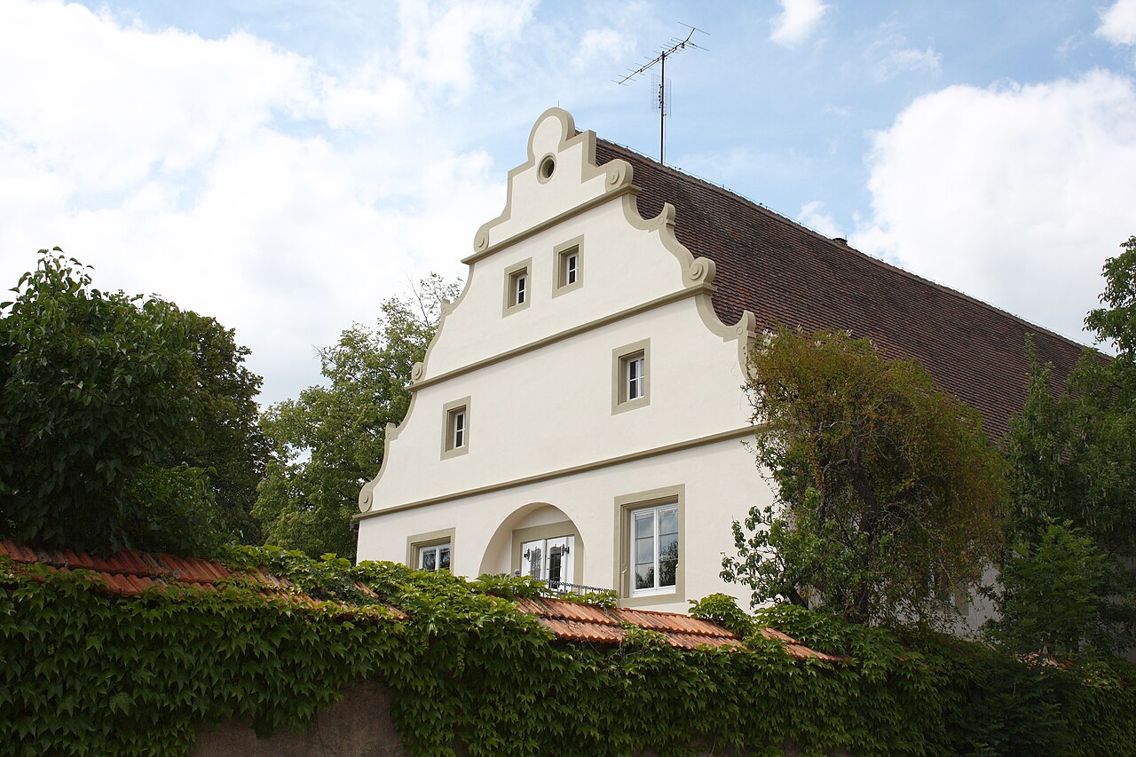 Crailsheimer Schloss in Rödelsee im Landkreis Kitzingen (Bayern)