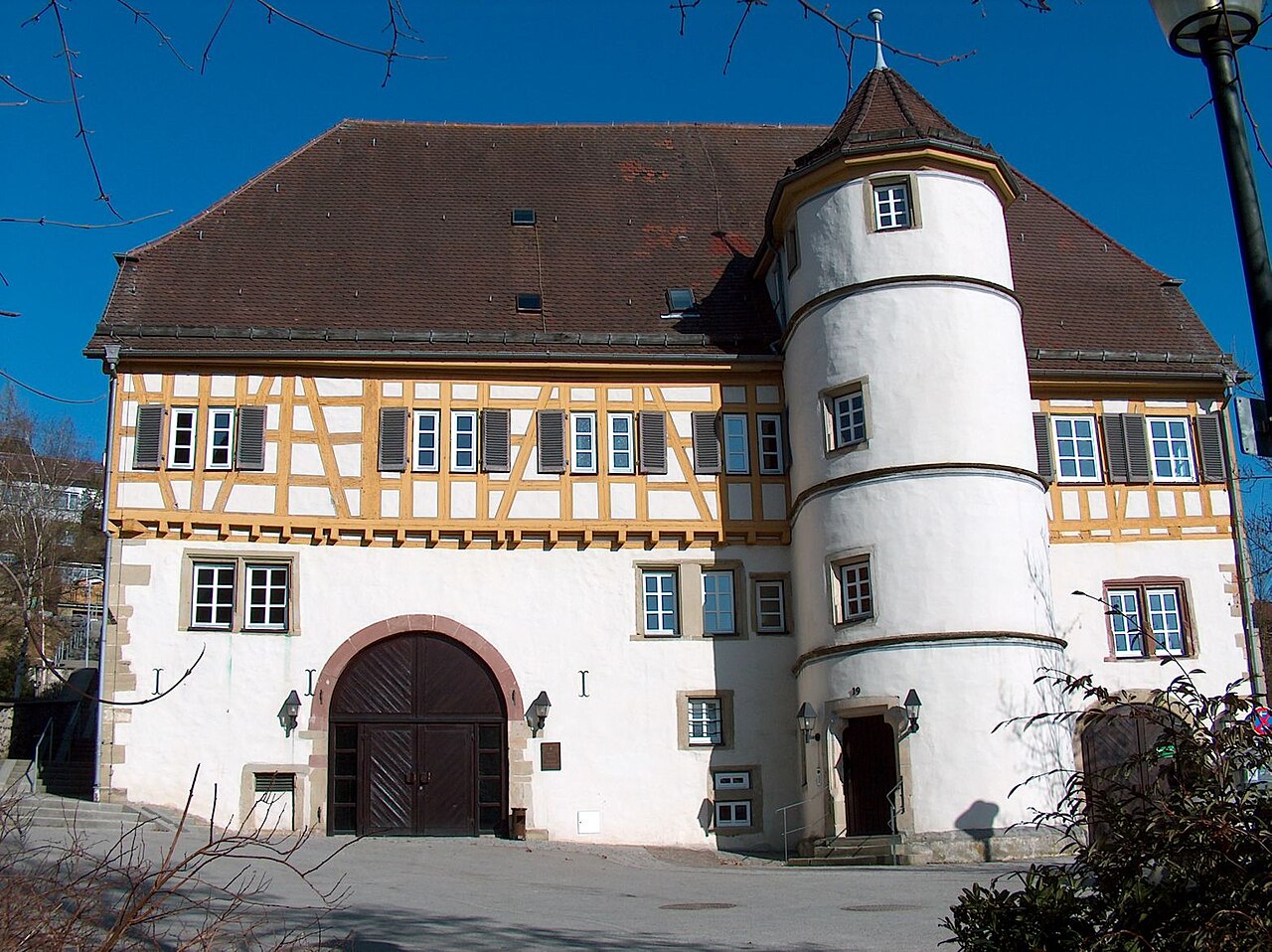 Das Schloss in Deufringen bei Aidlingen
