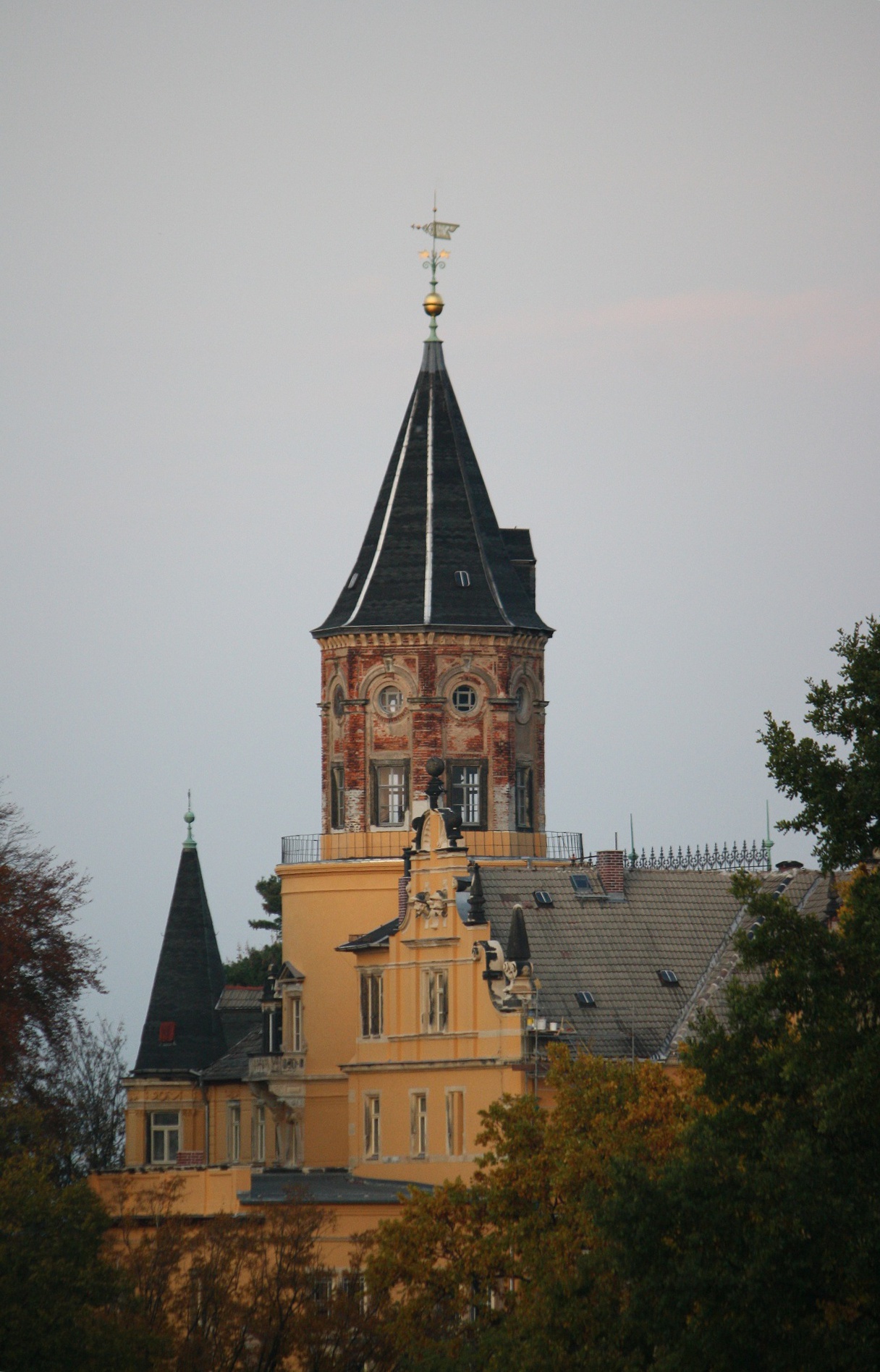 Castle in Altenburg-Ehrenberg in Thuringia (Germany)