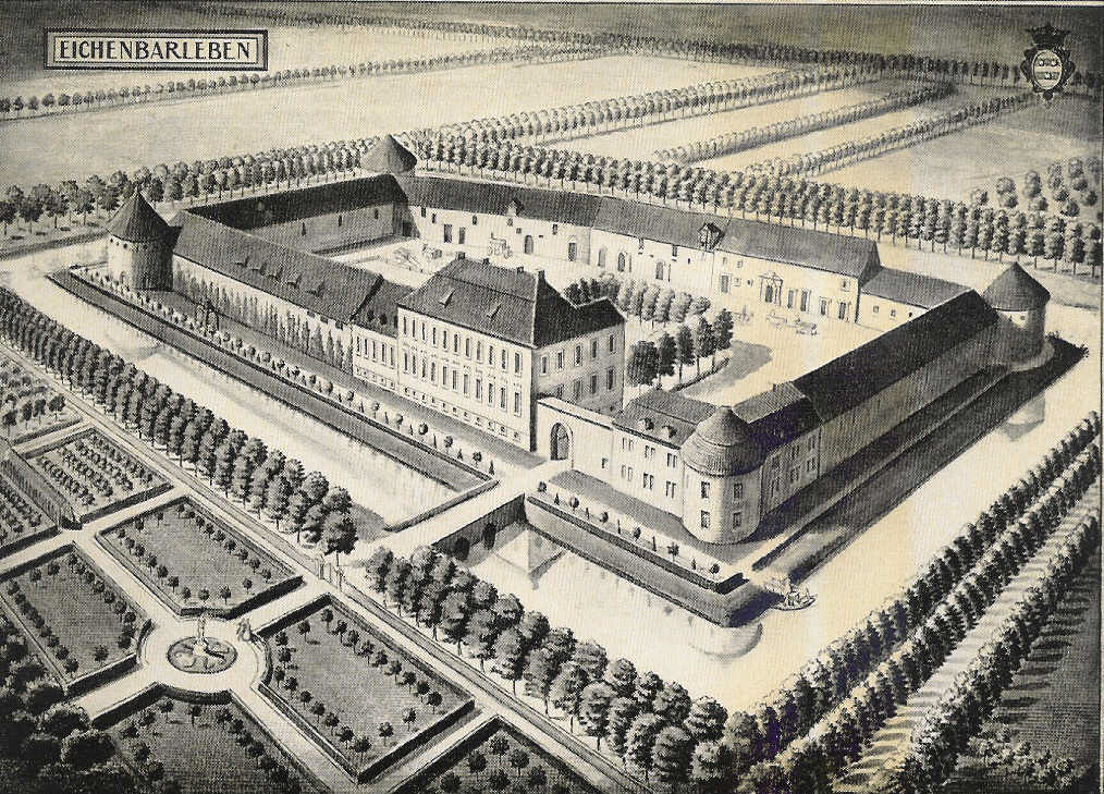 Schloss Eichenbarleben um 1750