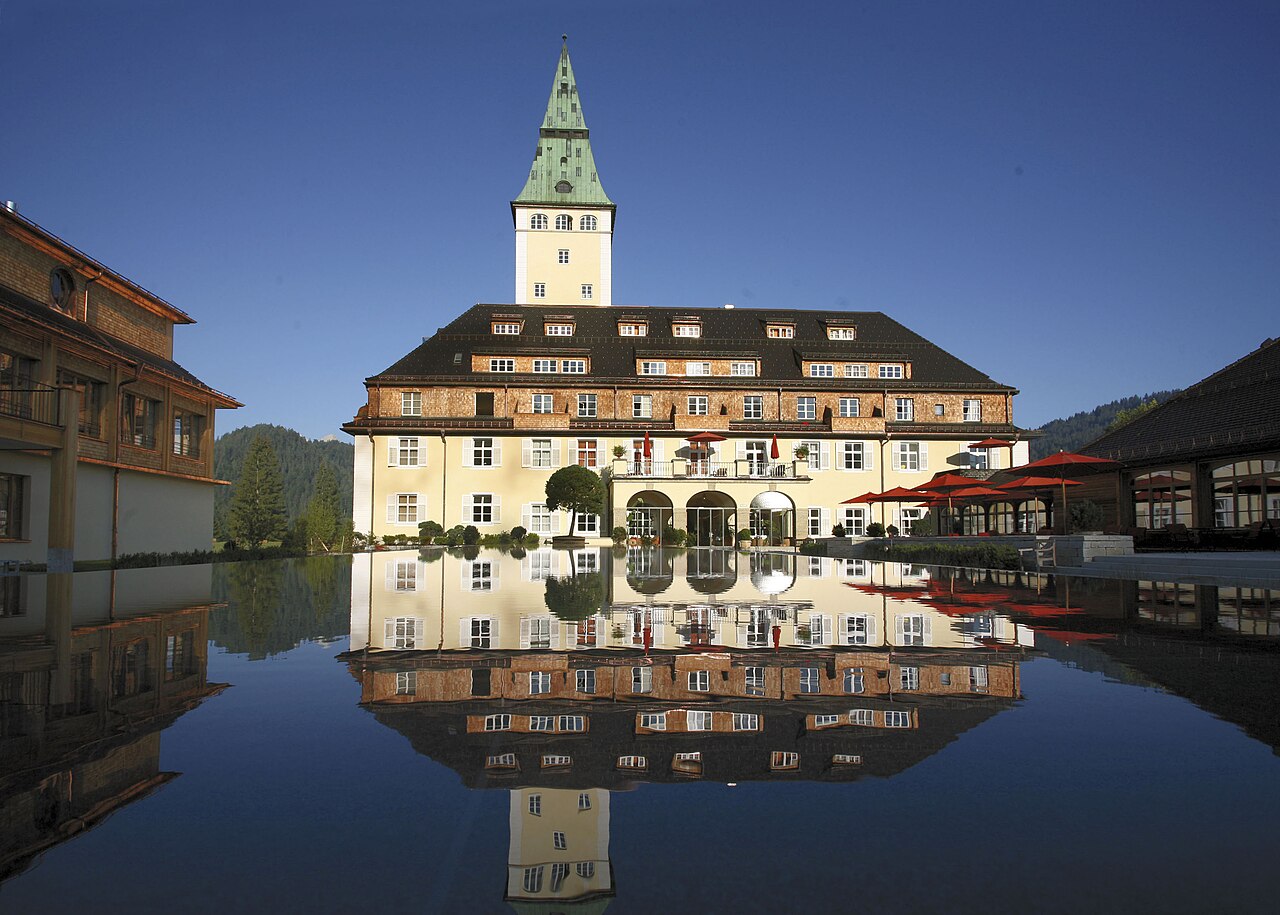 Schloss Elmau main entrance