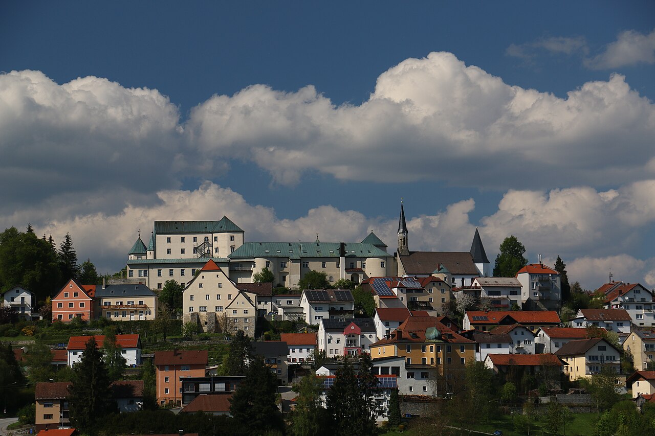 Blick auf den Schlossberg von Fürstenstein
