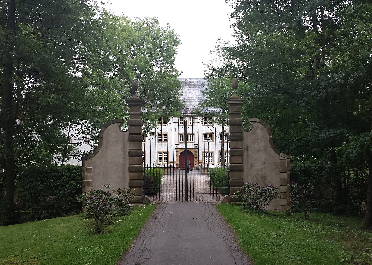 Schloss Königsbrück bei Neuenkirchen (Melle) von Westen aus gesehen