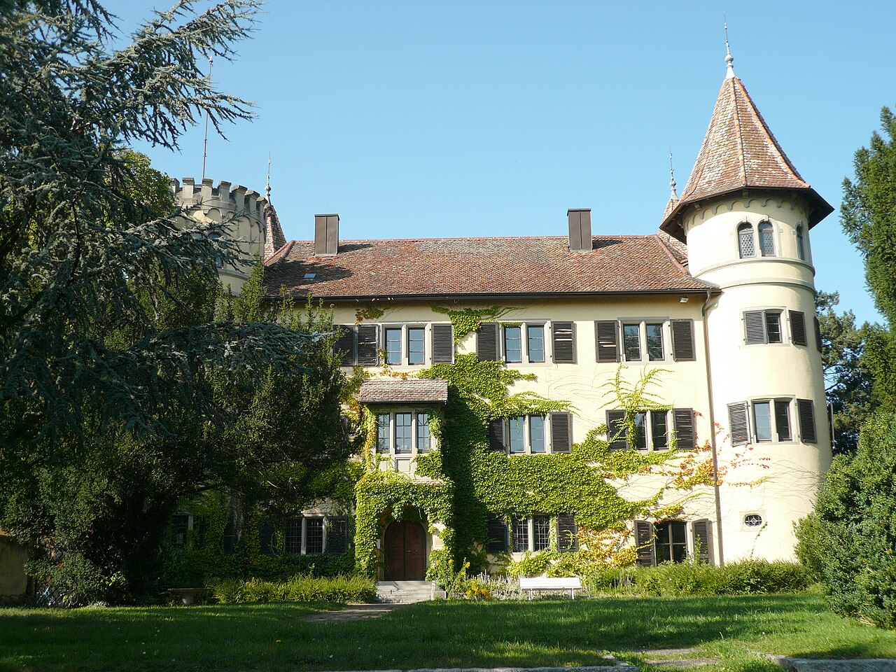 Koenigsegg castle on the island of Reichenau