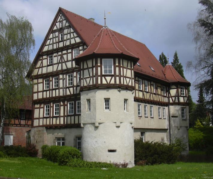 Former castle in Sulzbach an der Murr, Germany