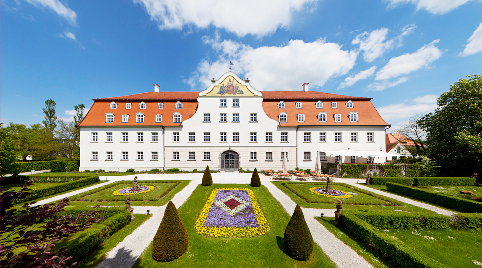 Schloss Lautrach, Südansicht
