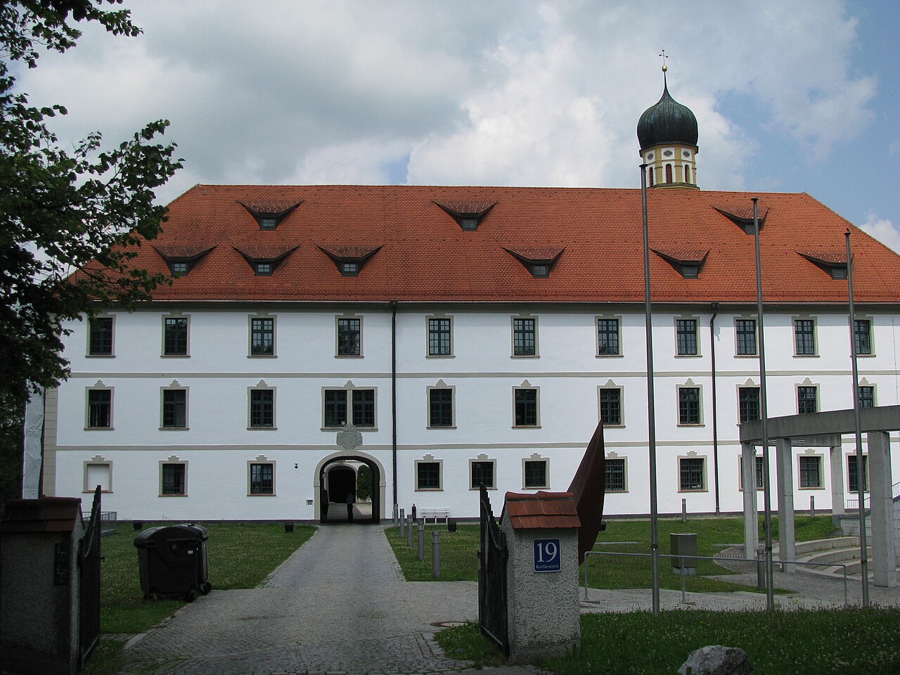 Ehemaliges Fürstbischöfliches Schloss in Marktoberdorf, Landkreis Ostallgäu
