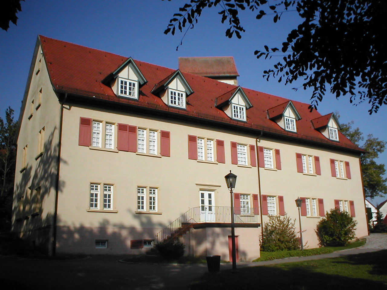 Schloss Neudenau, Ansicht des Hauptgebäudes
