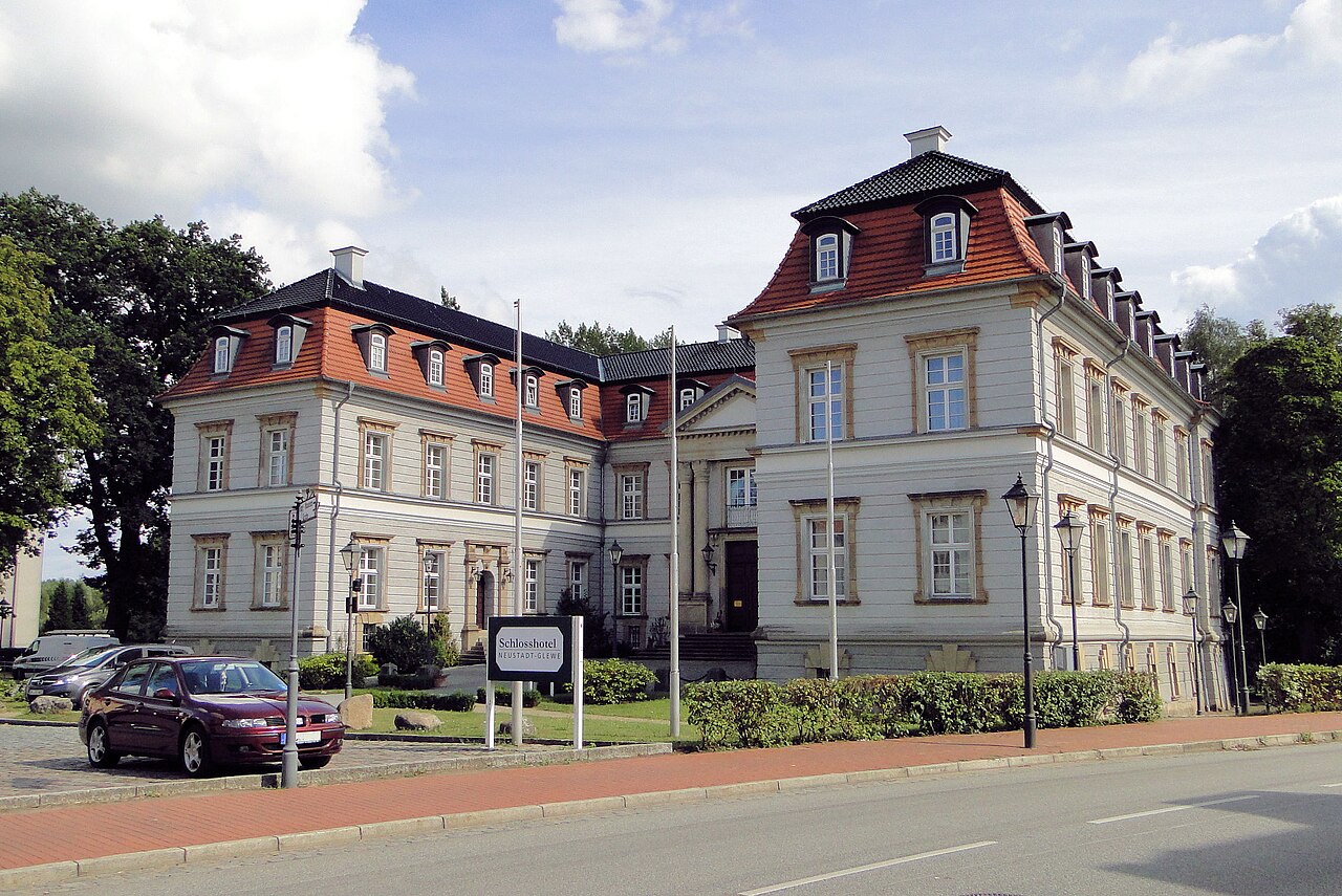Castle in Neustadt-Glewe, district Ludwigslust-Parchim, Mecklenburg-Vorpommern, Germany