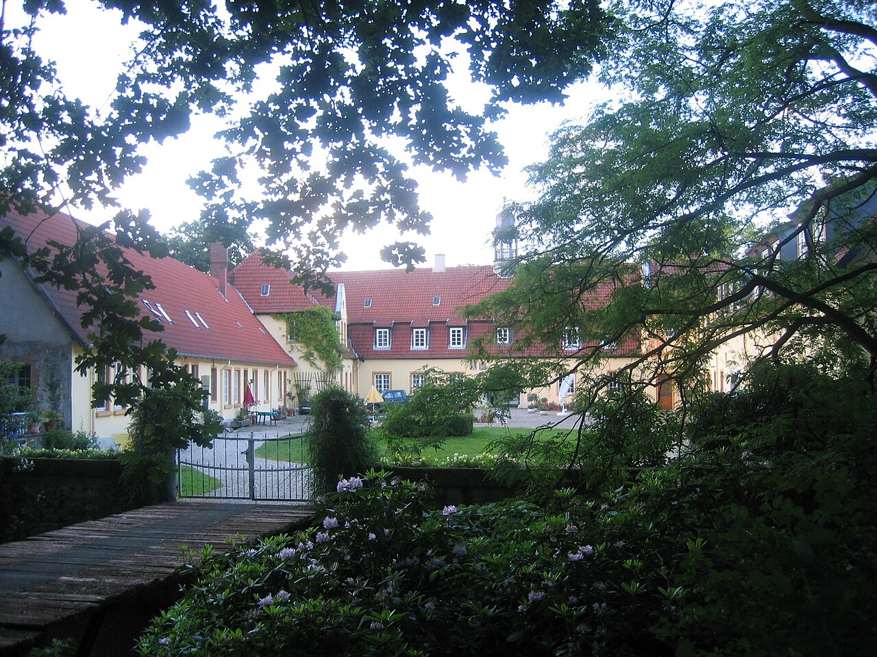 Oberbehme Castle in Kirchlengern , District of Herford , North Rhine-Westphalia , Germany