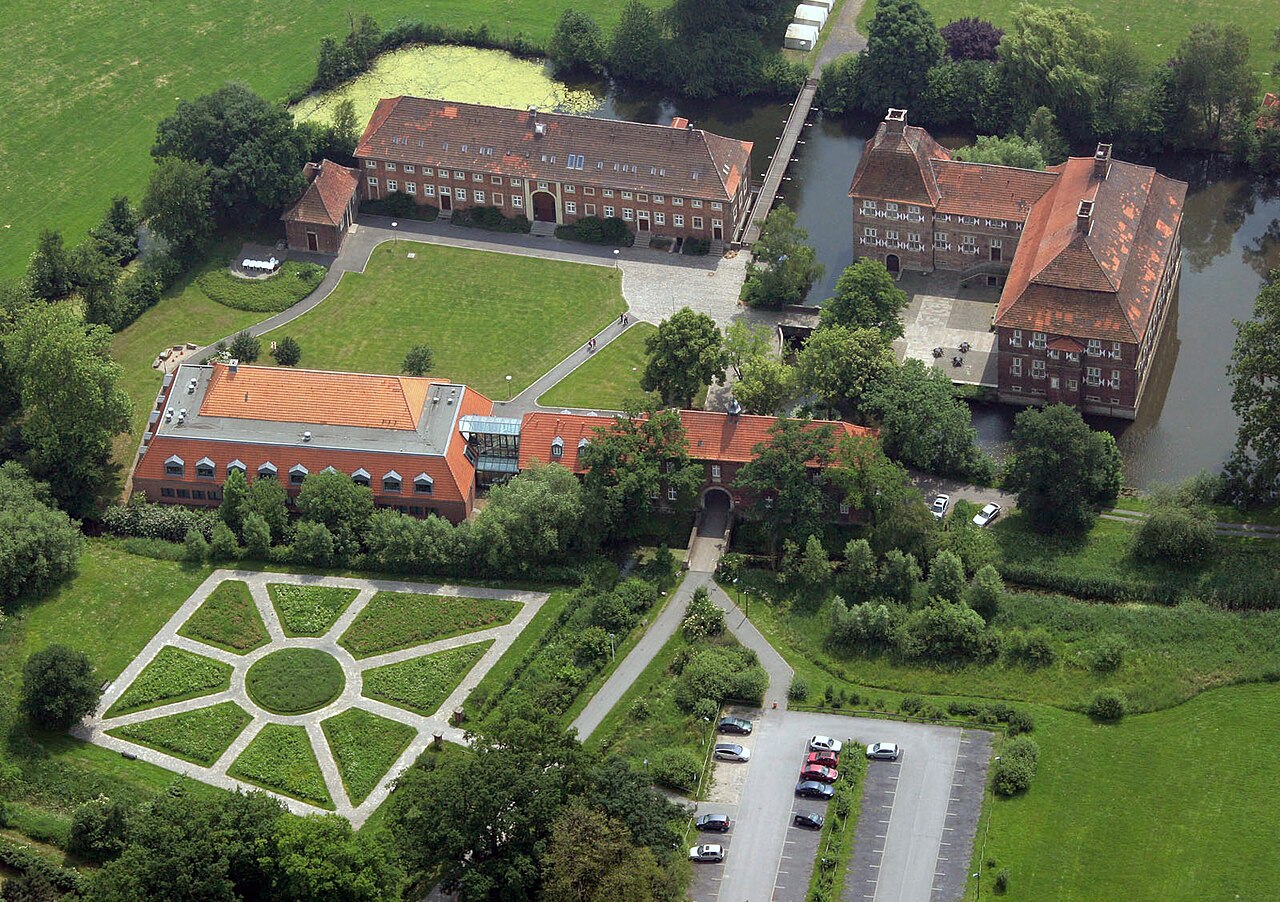 Luftbildaufnahme Hamm, Schloss Oberwerries