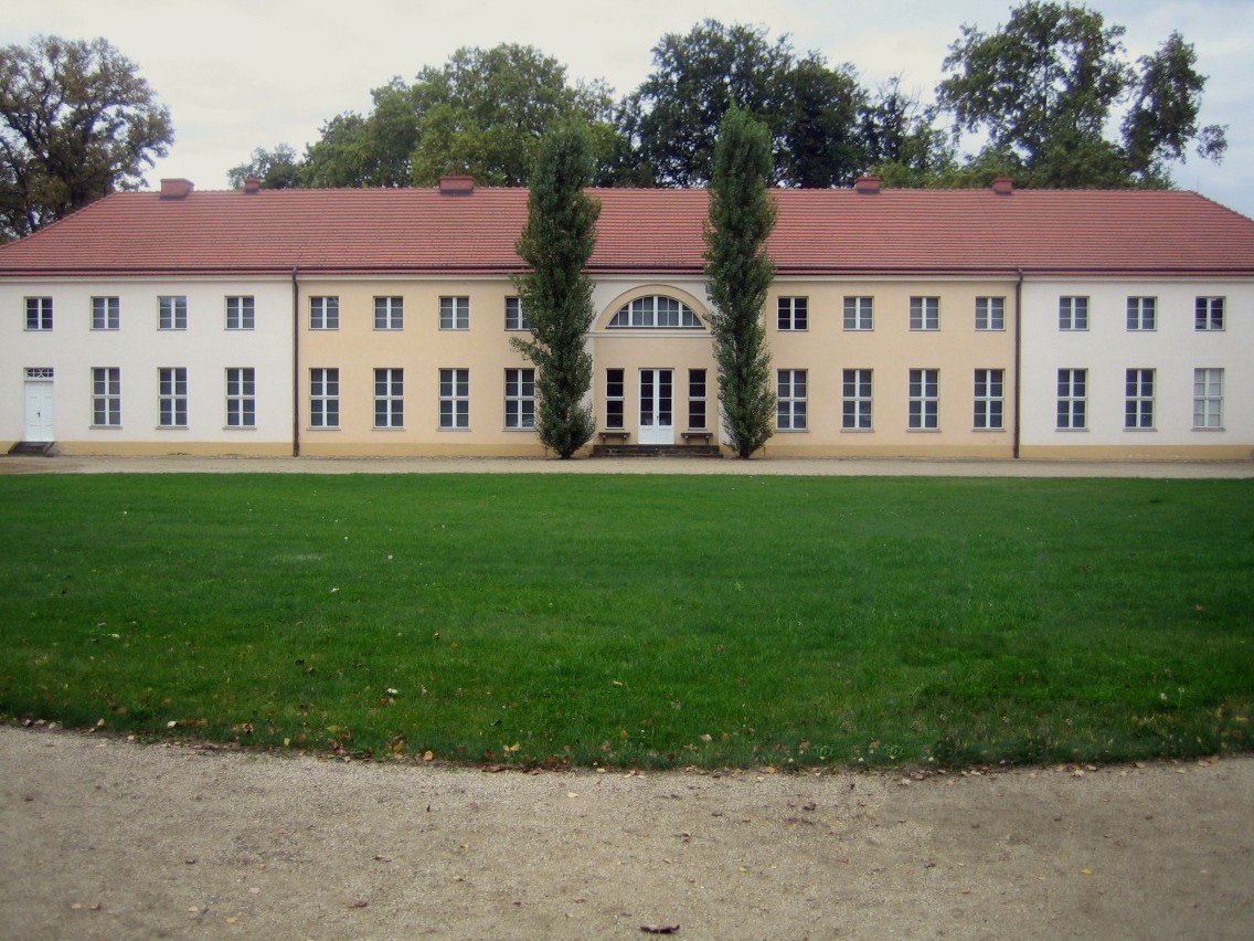 The palace in Paretz, a village near Potsdam, Germany
