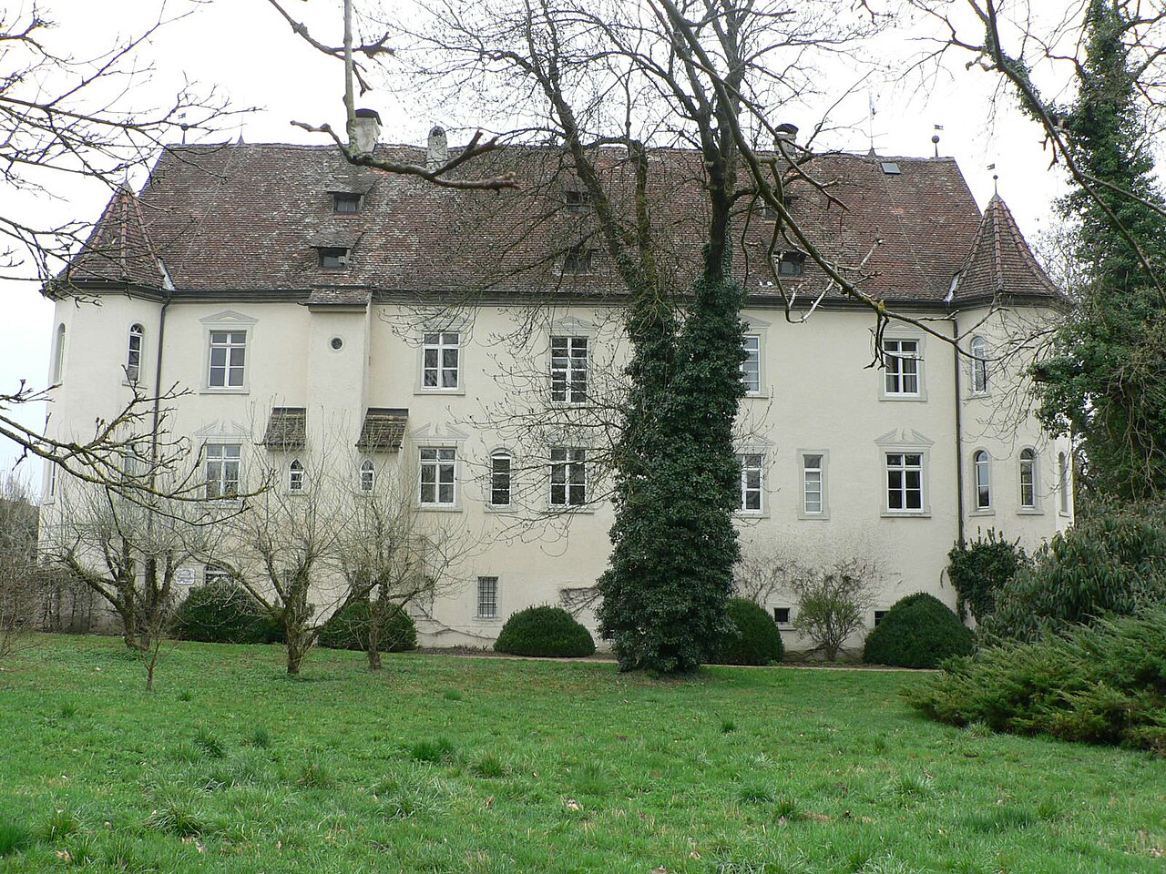 Schloss Schlatt unter Krähen, Seitenansicht
