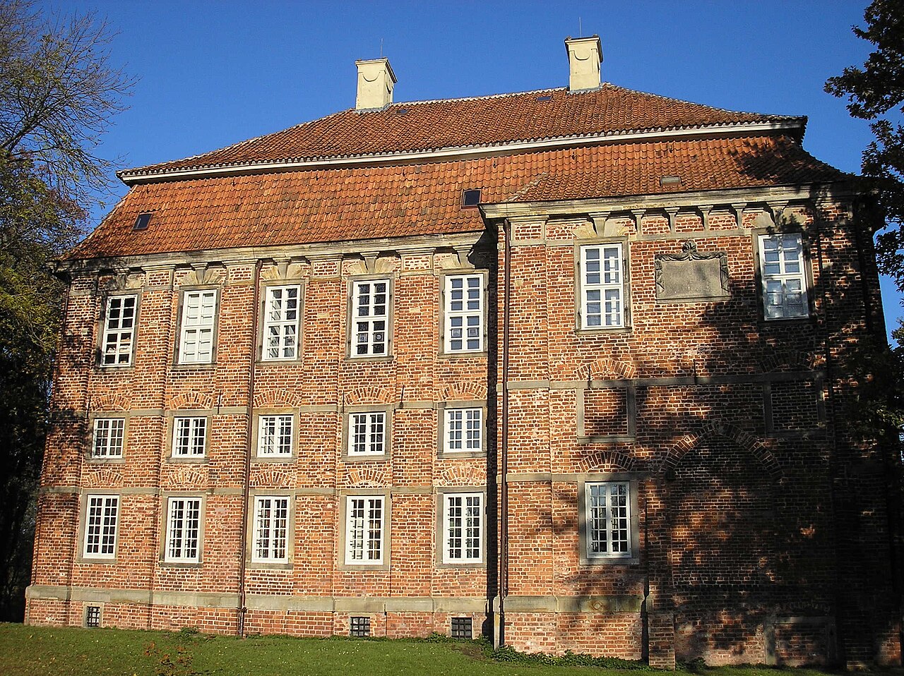 Ansicht der Schlosses Schönebeck in Bremen-Nord