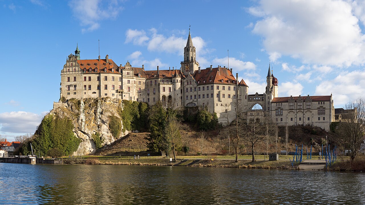 Sigmaringen Castle , seen from the northwest